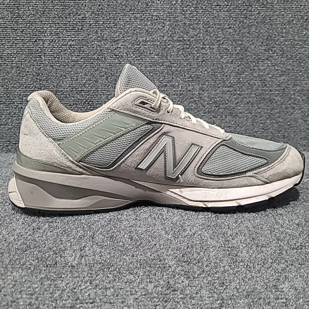 New Balance 990v5 Shoes Mens Size 14 B Athletic Running Gray M990GL5